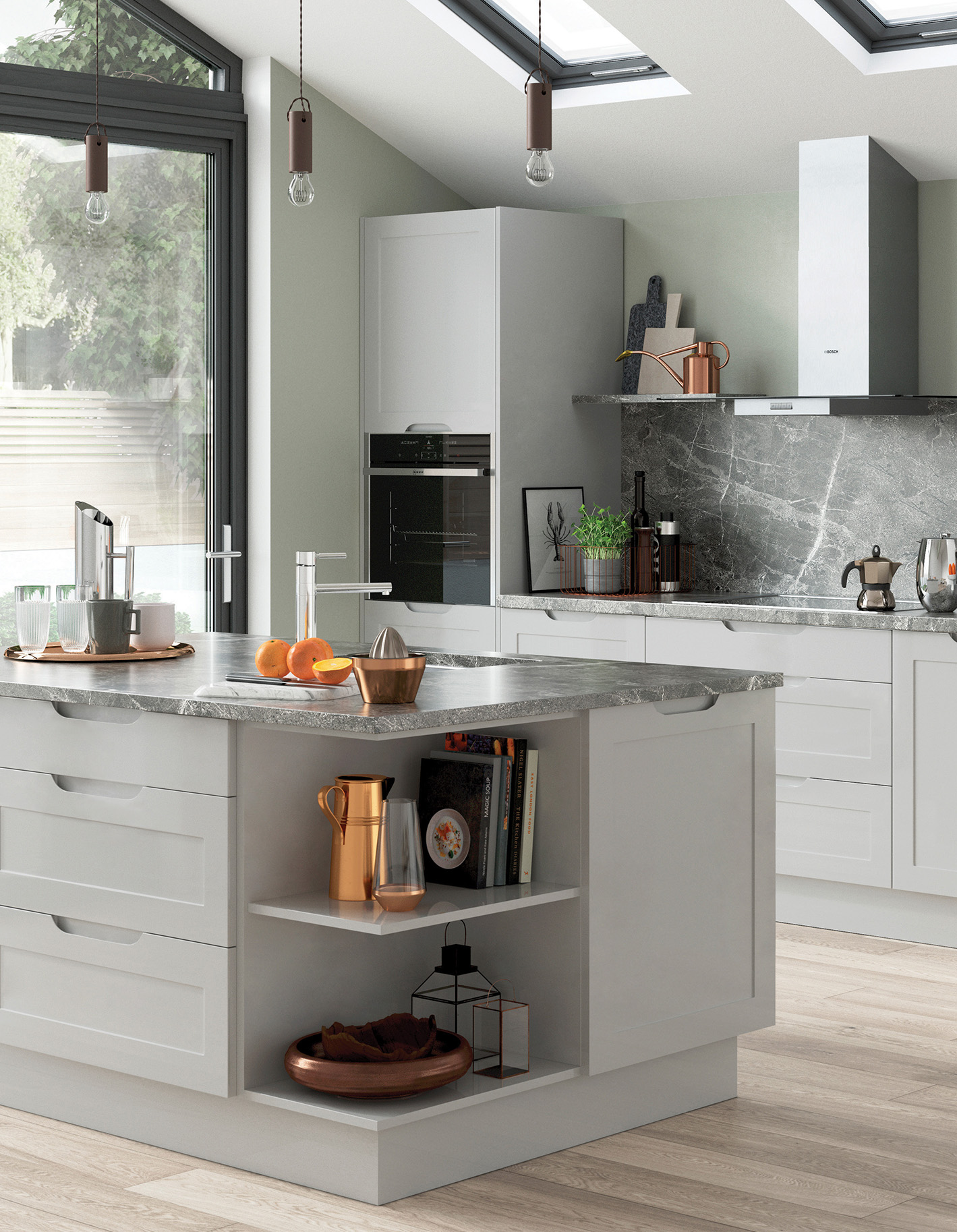 Handle-less Kitchens