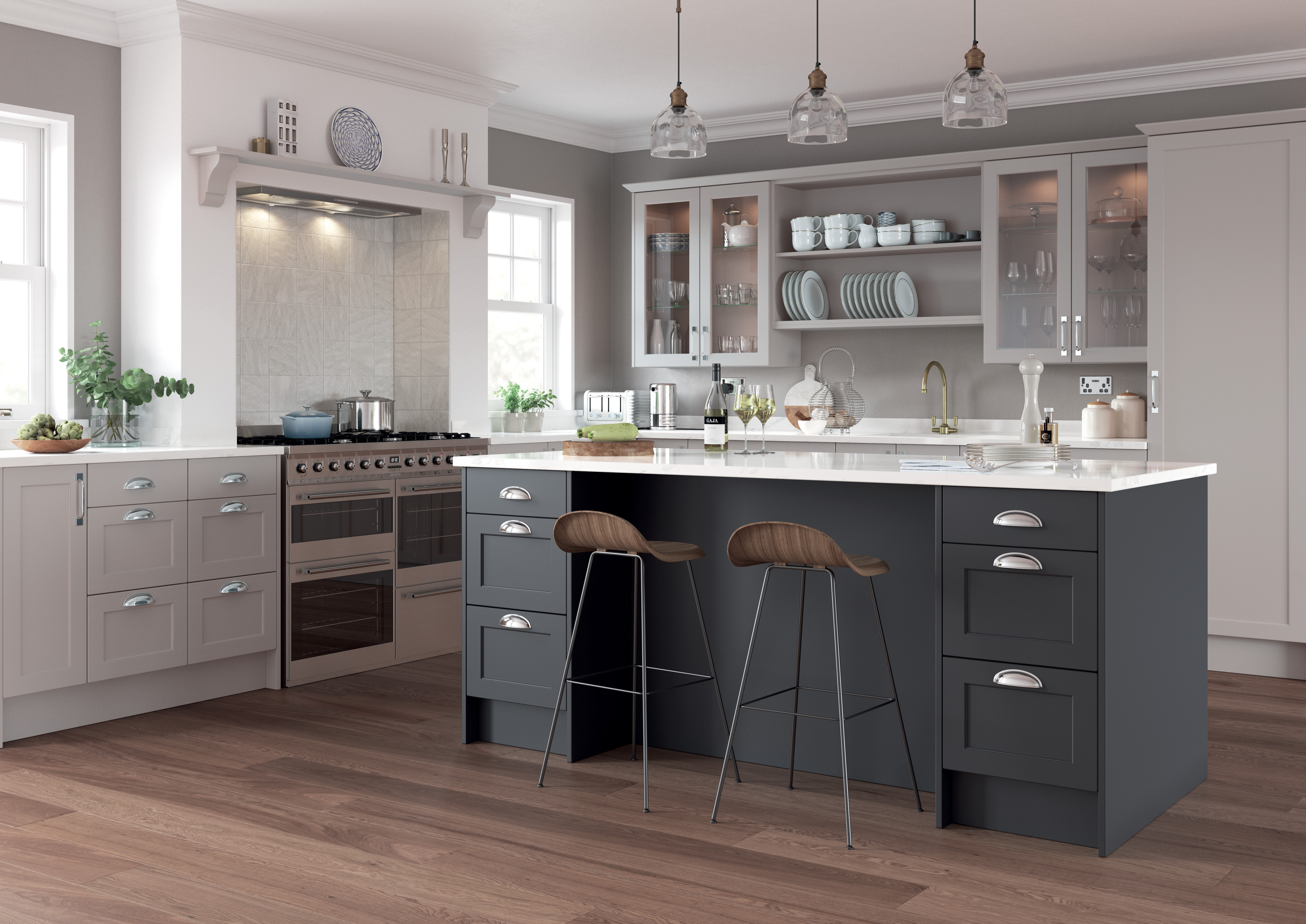 Plain Shaker Kitchens